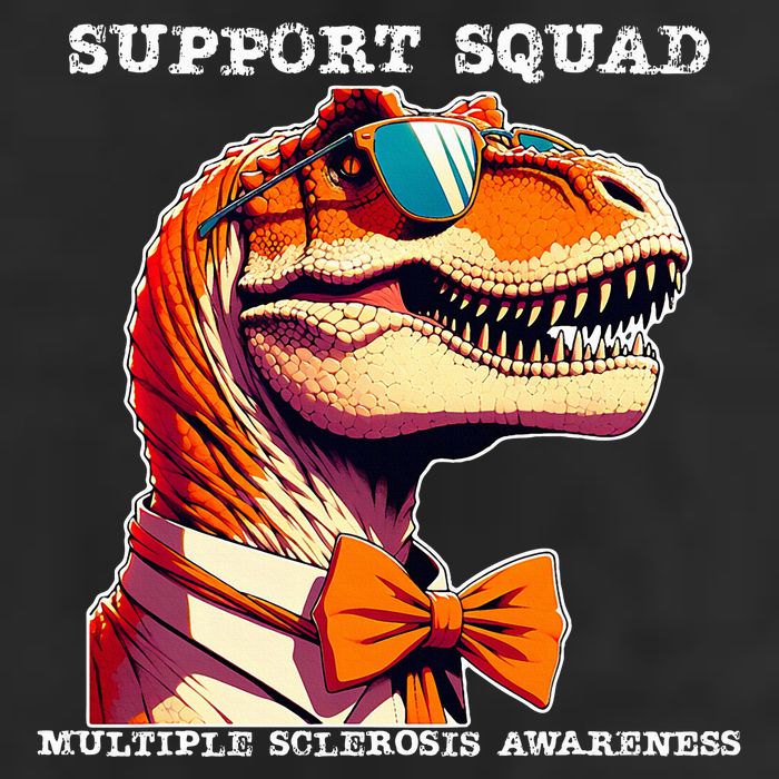 Ms Warrior Ms Support Squad Multiple Sclerosis Awareness Beanie
