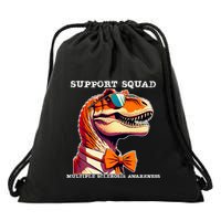 Ms Warrior Ms Support Squad Multiple Sclerosis Awareness Drawstring Bag