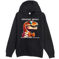 Ms Warrior Ms Support Squad Multiple Sclerosis Awareness Premium Pullover Hoodie