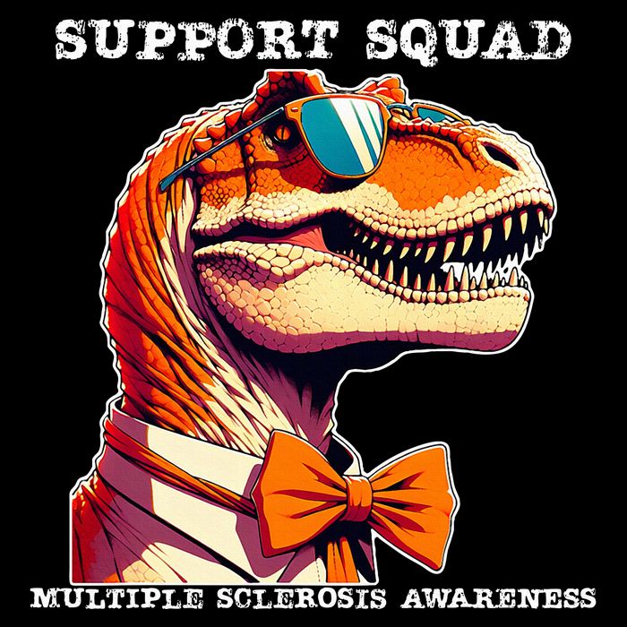 Ms Warrior Ms Support Squad Multiple Sclerosis Awareness Mousepad
