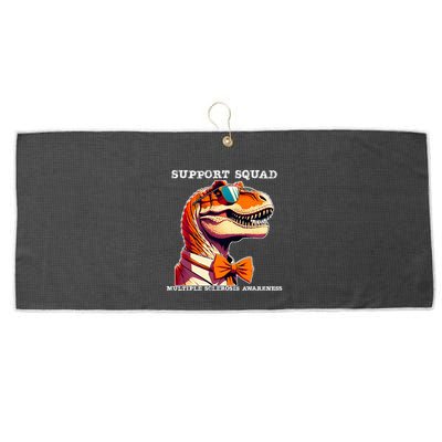 Ms Warrior Ms Support Squad Multiple Sclerosis Awareness Large Microfiber Waffle Golf Towel