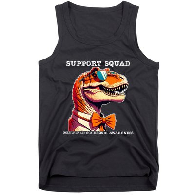 Ms Warrior Ms Support Squad Multiple Sclerosis Awareness Tank Top