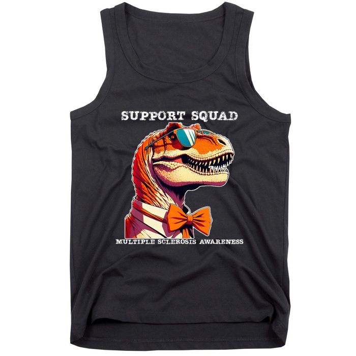 Ms Warrior Ms Support Squad Multiple Sclerosis Awareness Tank Top