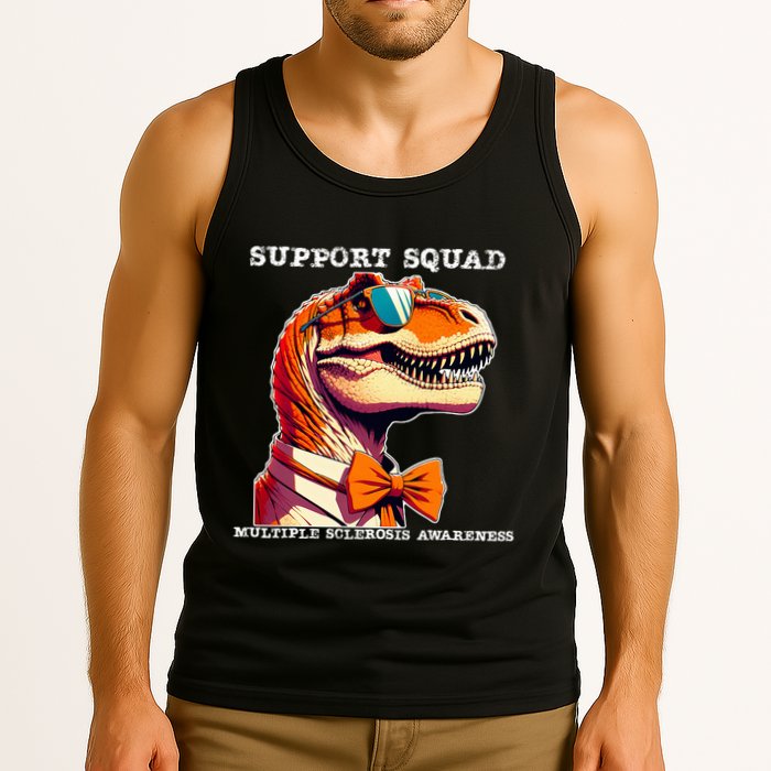 Ms Warrior Ms Support Squad Multiple Sclerosis Awareness Tank Top