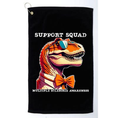 Ms Warrior Ms Support Squad Multiple Sclerosis Awareness Golf Towel