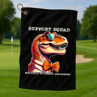 Ms Warrior Ms Support Squad Multiple Sclerosis Awareness Golf Towel