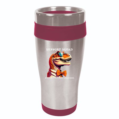 Ms Warrior Ms Support Squad Multiple Sclerosis Awareness 16oz Travel Tumbler