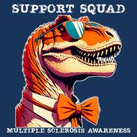 Ms Warrior Ms Support Squad Multiple Sclerosis Awareness Infant Baby Jersey Bodysuit