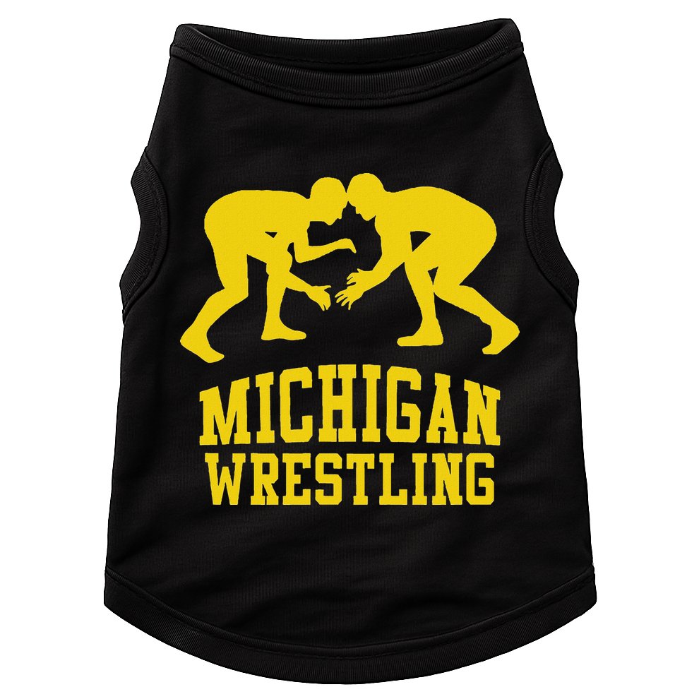 Michigan Wrestling Doggie Tank