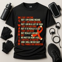 Ms Warrior Multiple Sclerosis Awareness Graphic Performance Shirt