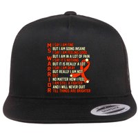 Ms Warrior Multiple Sclerosis Awareness Graphic Flatbill Hat