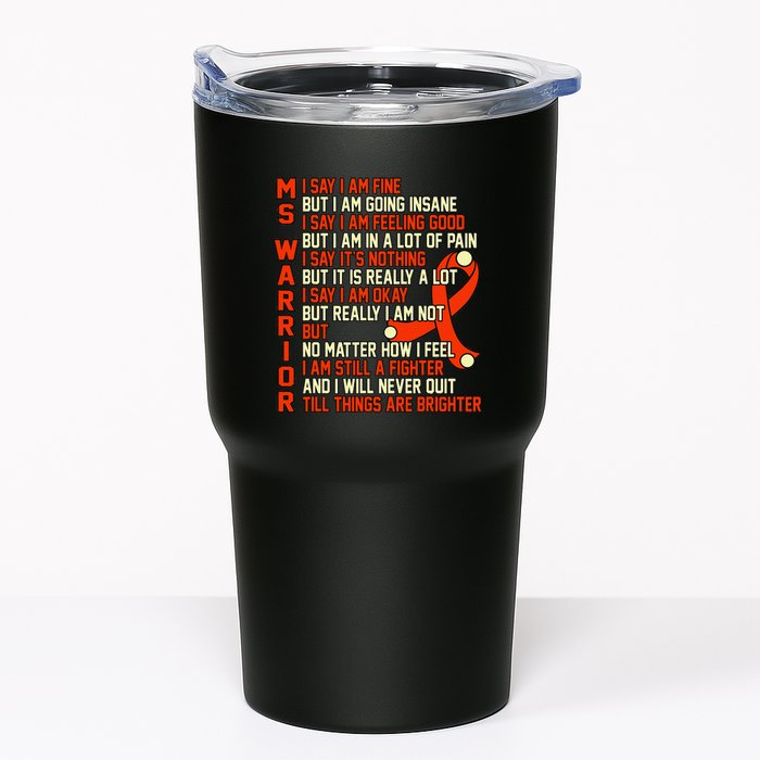 Ms Warrior Multiple Sclerosis Awareness Graphic Tumbler