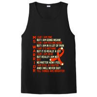 Ms Warrior Multiple Sclerosis Awareness Graphic PosiCharge Competitor Tank