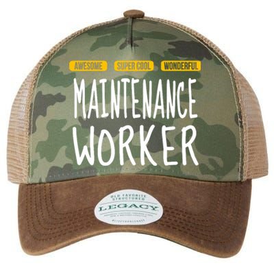 Maintenance Worker Legacy Tie Dye Trucker Hat