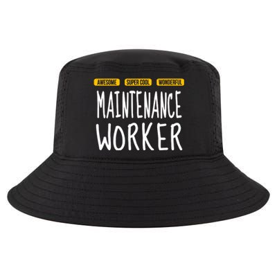 Maintenance Worker Cool Comfort Performance Bucket Hat