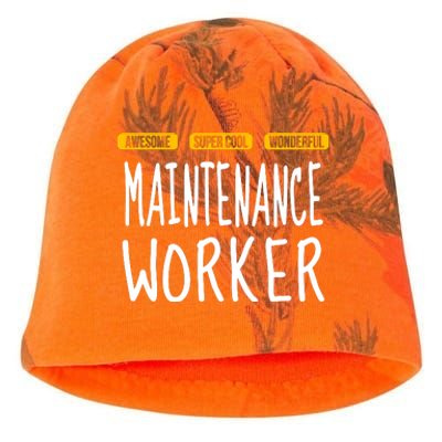 Maintenance Worker Kati - Camo Knit Beanie