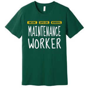 Maintenance Worker Premium T-Shirt