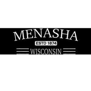 Menasha Wisconsin Bumper Sticker