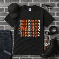 Ms Warrior Multiple Sclerosis Awareness Orange Ribbon Tall T-Shirt