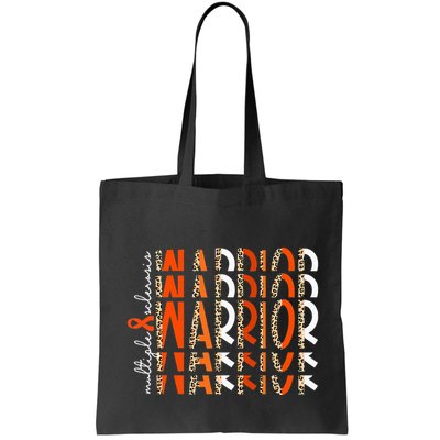 Ms Warrior Multiple Sclerosis Awareness Orange Ribbon Bag