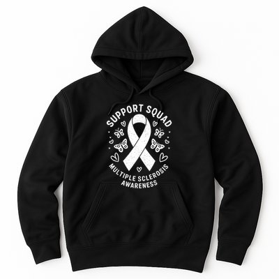 Ms Warrior Ms Support Squad For Multiple Sclerosis Awareness Hoodie