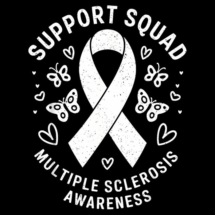 Ms Warrior Ms Support Squad For Multiple Sclerosis Awareness Bucket Hat