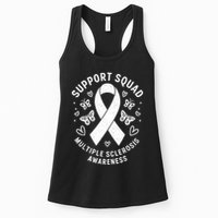 Ms Warrior Ms Support Squad For Multiple Sclerosis Awareness Womens Tank Top