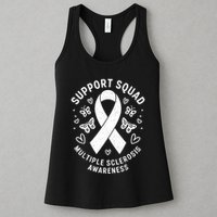 Ms Warrior Ms Support Squad For Multiple Sclerosis Awareness Womens Tank Top