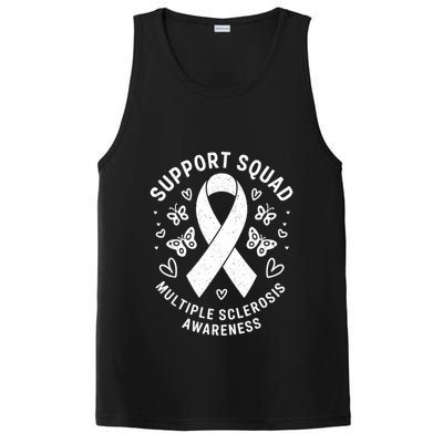 Ms Warrior Ms Support Squad For Multiple Sclerosis Awareness PosiCharge Competitor Tank