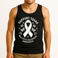 Ms Warrior Ms Support Squad For Multiple Sclerosis Awareness Tank Top