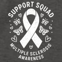 Ms Warrior Ms Support Squad For Multiple Sclerosis Awareness Vector Backpack
