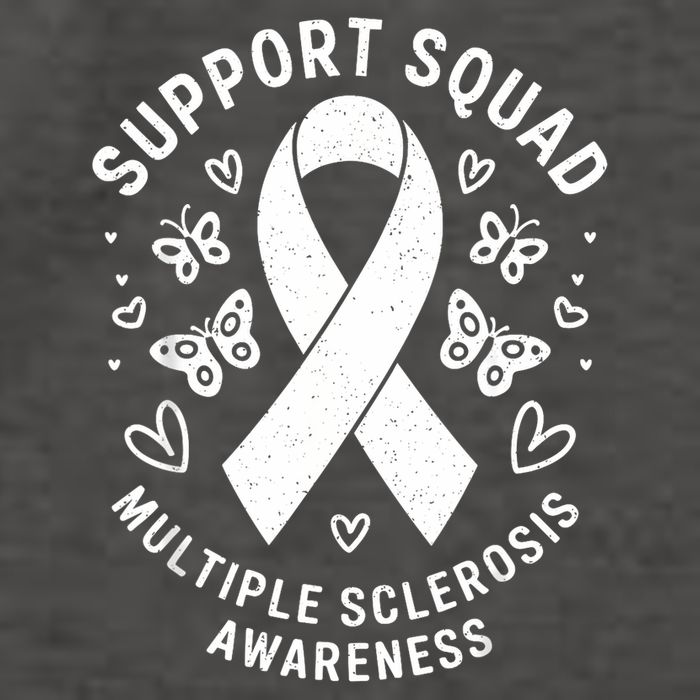 Ms Warrior Ms Support Squad For Multiple Sclerosis Awareness Vector Backpack