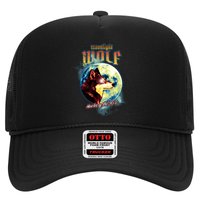 Moonlight Wolf Trucker Hat