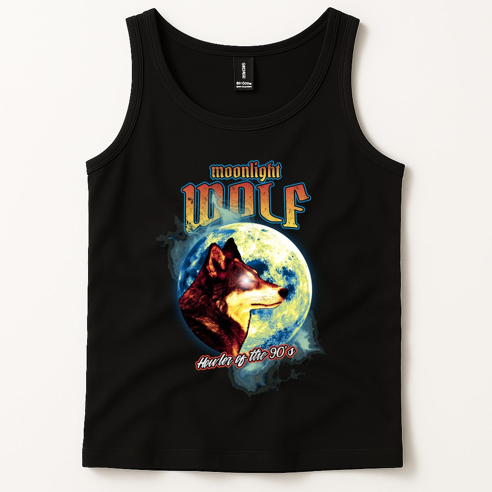 Moonlight Wolf Tank Top