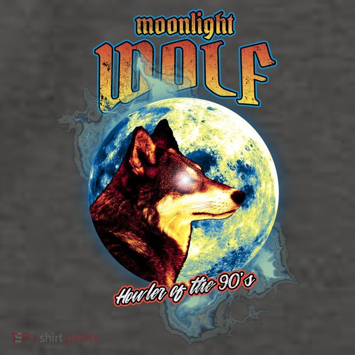 Moonlight Wolf Vector Backpack