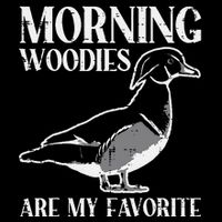 Morning Woody My Favorite Duck Hunting Funny Hunter Doggie Tank