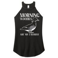 Morning Woody My Favorite Duck Hunting Funny Hunter Women's Perfect Tri Rocker Tank