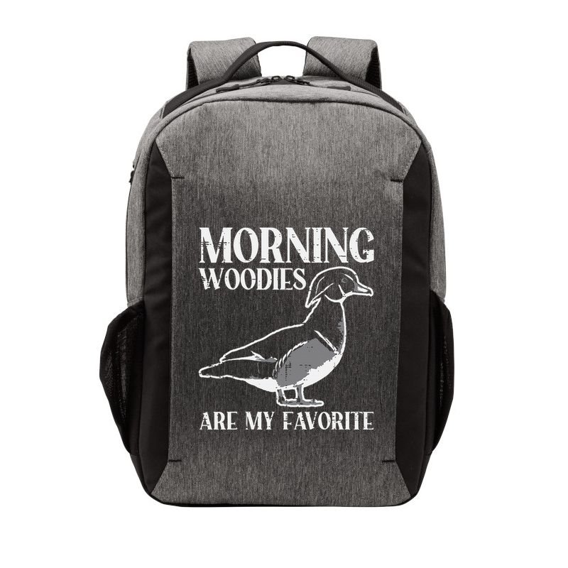 Morning Woody My Favorite Duck Hunting Funny Hunter Vector Backpack