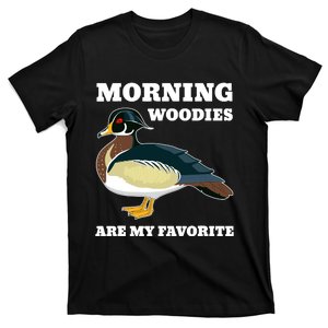 Morning Woody My Favorite Duck Hunting Funny Hunter T-Shirt