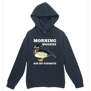 Morning Woody My Favorite Duck Hunting Funny Hunter Urban Pullover Hoodie