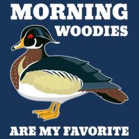 Morning Woody My Favorite Duck Hunting Funny Hunter Infant Baby Jersey Bodysuit