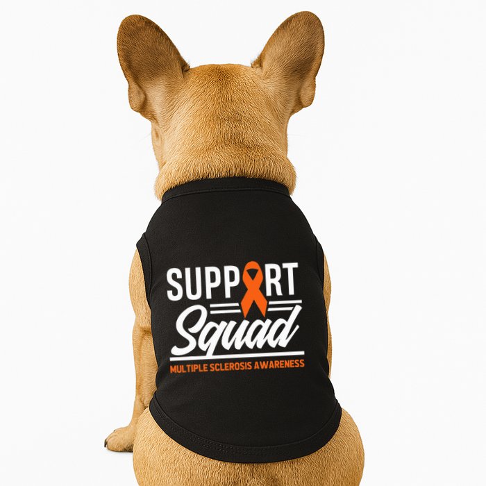 Ms Warrior Ms Support Squad Multiple Sclerosis Awareness Doggie Tank