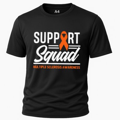 Ms Warrior Ms Support Squad Multiple Sclerosis Awareness Performance Shirt