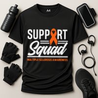Ms Warrior Ms Support Squad Multiple Sclerosis Awareness Performance Shirt