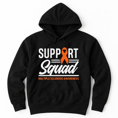 Ms Warrior Ms Support Squad Multiple Sclerosis Awareness Hoodie