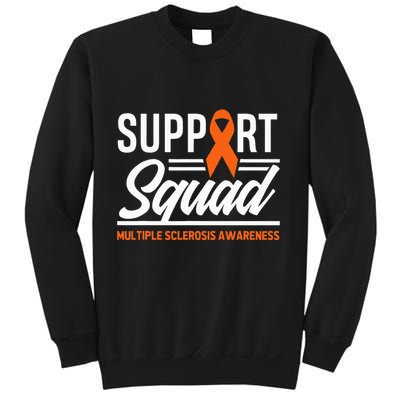 Ms Warrior Ms Support Squad Multiple Sclerosis Awareness Sweatshirt