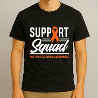 Ms Warrior Ms Support Squad Multiple Sclerosis Awareness T-Shirt