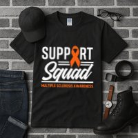 Ms Warrior Ms Support Squad Multiple Sclerosis Awareness Tall T-Shirt