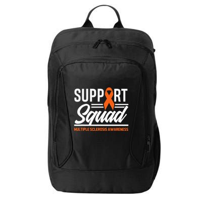 Ms Warrior Ms Support Squad Multiple Sclerosis Awareness City Backpack