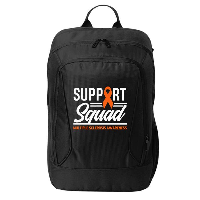 Ms Warrior Ms Support Squad Multiple Sclerosis Awareness City Backpack